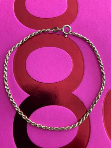 🦢✨✨gouden armband 14 karaat 585 rope goud anna nina beschikbaar voor biedingen