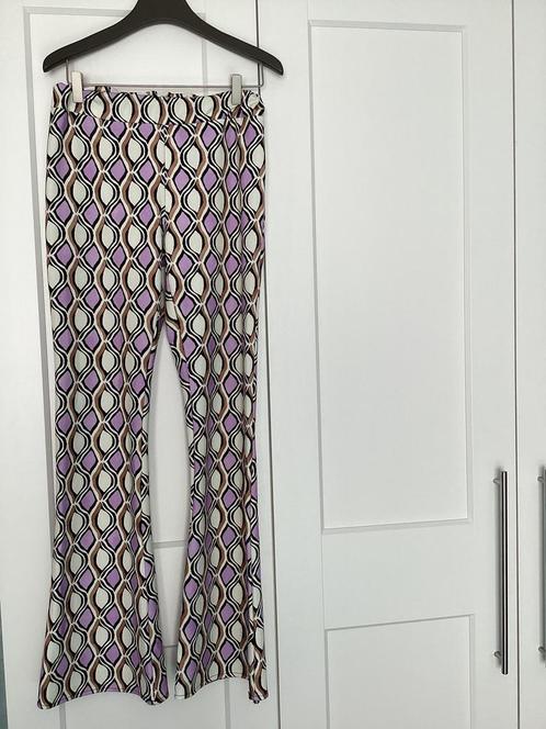 Vrolijk gekleurde flaired pants van Pescara maat L, Kleding | Dames, Broeken en Pantalons, Zo goed als nieuw, Maat 42/44 (L), Overige kleuren