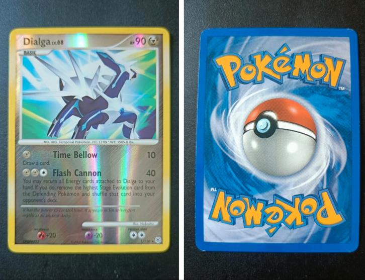 Dialga Reverse Lv.68 1/130 Diamond & Pearl - Pokemon Kaart, Hobby en Vrije tijd, Verzamelkaartspellen | Pokémon, Zo goed als nieuw