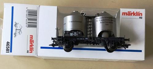 MäRKLIN H0 # 46581 BRUINKOOLSTOFWAGEN 1997/00 N in OVP, Hobby en Vrije tijd, Modeltreinen | H0, Nieuw, Wagon, Wisselstroom, Märklin