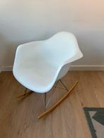 Witte schommelstoel, Huis en Inrichting, Kunststof, Gebruikt, Scandinavisch, Wit