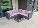 Loungeset, Tuin en Terras, Ophalen, 5 zitplaatsen, Kunststof, Gebruikt