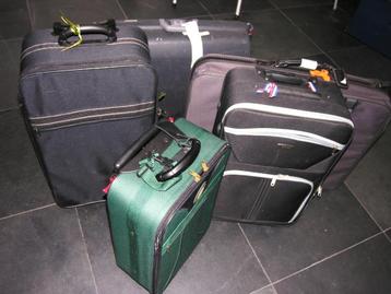 rolkoffers, 5 stuks beschikbaar voor biedingen