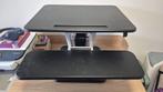 Sit stand desk convertor, Huis en Inrichting, Bureaus, Ophalen, Zo goed als nieuw, Stabureau