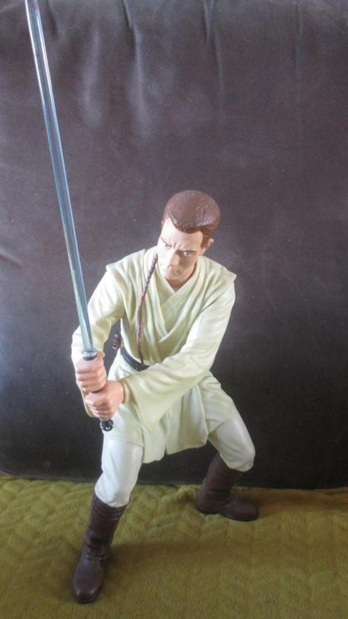 Obi-Wan Kenobi met lichtzwaard - Collectible Action Figure, Verzamelen, Star Wars, Zo goed als nieuw, Gebruiksvoorwerp, Ophalen