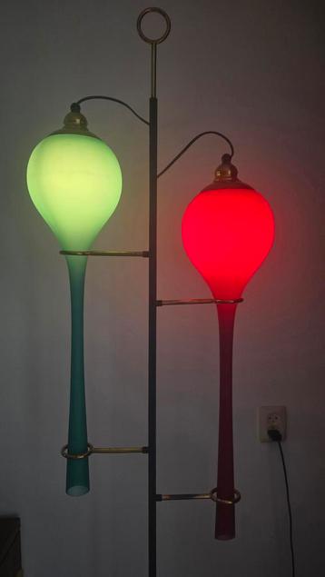 Stilnovo Murano vloerlamp jaren 50 vintage retro design beschikbaar voor biedingen