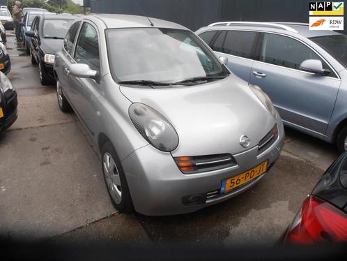 Nissan Micra 1.2 Visia st bekr airco elek pak nap apk, Auto's, Nissan, Te koop, Micra, ABS, Airbags, Boordcomputer, Centrale vergrendeling