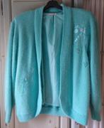 Dames Jasje- Vestje/Turquoise of aquamarijn, Maat 38/40 (M), Overige kleuren, Verzenden, South Lodge