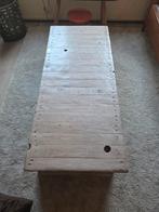 Houten salontafel - Robuust & Uniek, Ophalen, Gebruikt, 100 tot 150 cm, 50 tot 100 cm