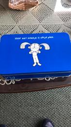 Verzamelblik vd blueband met gebruikte jojo’s., Verzamelen, Blikken, Ophalen of Verzenden, Gebruikt, Overige