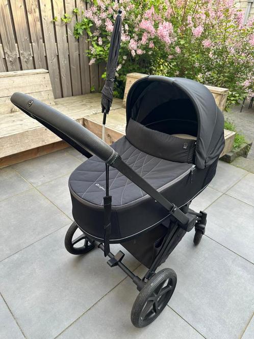 Cybex Priam Kinderwagen (complete set)., Kinderen en Baby's, Kinderwagens en Combinaties, Zo goed als nieuw, Overige merken, Met reiswieg