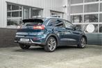 Kia Niro 1.6 GDi Hybrid DynamicPlusLine (bj 2019, automaat), Auto's, Gebruikt, Zwart, Blauw, Leder en Stof