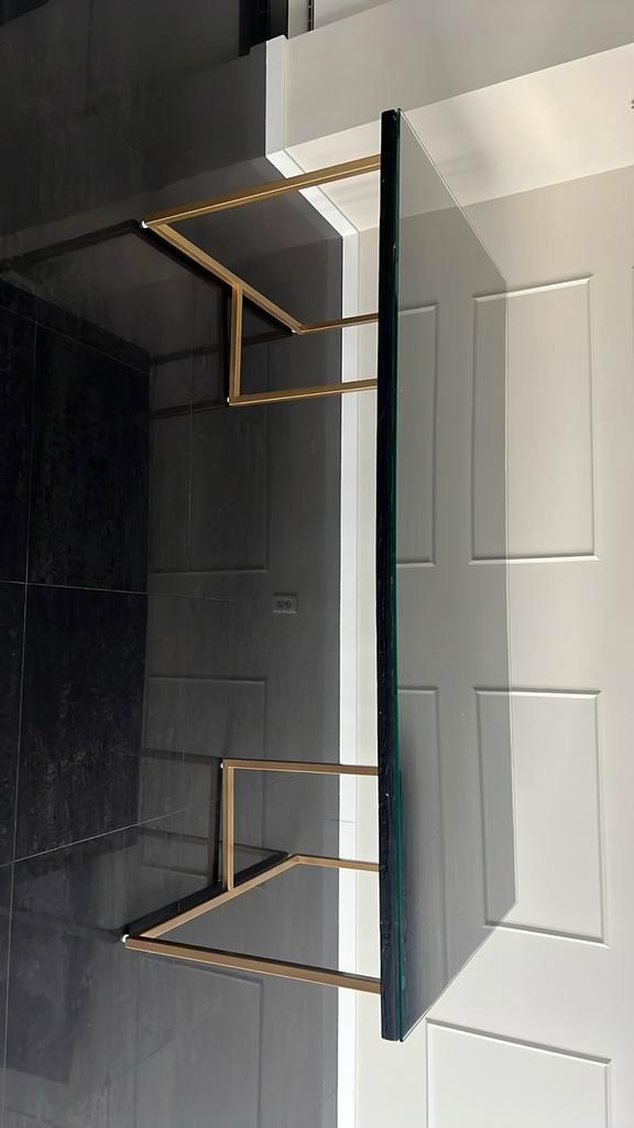 Richmond eettafel zwart blackbone 220 cm, Huis en Inrichting, Tafels | Eettafels, Zo goed als nieuw, 50 tot 100 cm, 200 cm of meer