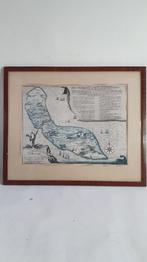 Oude landkaart van Curacao, Roggeveen 1680. S42, Ophalen of Verzenden
