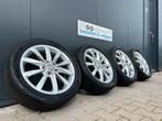 VW Golf 7 Dijon 17 inch velgen met zomerbanden, Auto-onderdelen, Banden en Velgen, Gebruikt, Ophalen of Verzenden, Hooghwerffbanden@outlook.com