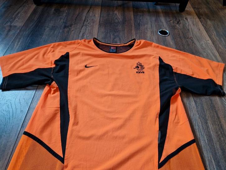 Nederlands elftal shirt 2002 KNVB Oranje spelersversie, Kleding | Heren, Sportkleding, Gedragen, Voetbal, Maat 48/50 (M), Oranje