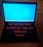 Dell Latitude 3400 - 14 inch, i3, 4GB RAM, 128GB SSD, Computers en Software, Windows Laptops, Ophalen of Verzenden