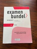 Examenbundel Frans VWO 2018/2019, Ophalen of Verzenden, Zo goed als nieuw, VWO