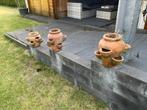 3x terracotta aardbeien pot, Ophalen, Steen, Minder dan 30 cm, Minder dan 60 cm