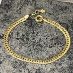 18k gouden armband gourmet schakel, Ophalen of Verzenden, Nieuw, Goud