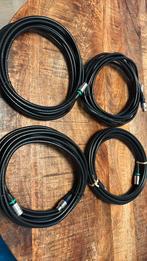 5 coax kabels nieuw van 5 m, Audio, Tv en Foto, Audiokabels en Televisiekabels, Ophalen of Verzenden, Nieuw, Minder dan 2 meter