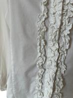 Purdey blouse L, Kleding | Dames, Wit, Maat 42/44 (L), Ophalen of Verzenden, Zo goed als nieuw