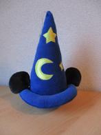 Disney Mickey Mouse Fantasia pluche muts 22cm Disneyland, Ophalen of Verzenden, Mickey Mouse, Zo goed als nieuw, Beeldje of Figuurtje