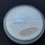 2019 Anniversary of the Moon Landing 1 oz silver, Ophalen of Verzenden, Zilver