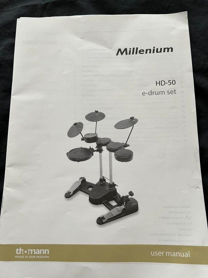 Thomann HD-50 e-drum set, Muziek en Instrumenten, Drumcomputers, Zo goed als nieuw, Overige merken, Ophalen