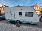 EiFELLAND Holiday 495 h special compleet met inventaris, Caravans en Kamperen, Caravans, Vast bed, Treinzit, 750 - 1000 kg, Kachel