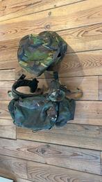 Militaire rugzak plus veldfles en borsttas, Ophalen of Verzenden, Landmacht, Nederland, Overige typen