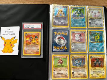 Complete originele shadowless Base Set van Pokemon beschikbaar voor biedingen