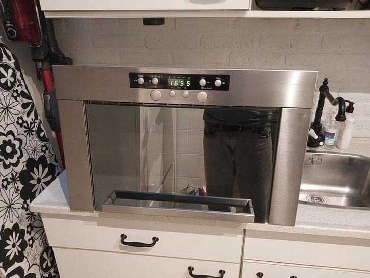 Combi magnetron en grill oven Whirlpool inbouw, Witgoed en Apparatuur, Ovens, Zo goed als nieuw, 45 tot 60 cm, Ophalen