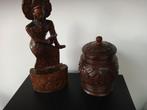 Hout snijwerk. Indonesië., Antiek en Kunst, Ophalen of Verzenden