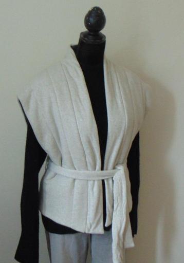 Grijs gewatteerd vest van 10 Days one size   beschikbaar voor biedingen