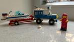 LEGO - retro - set 6698 - Jeep + Speedboot, Ophalen of Verzenden, Gebruikt, Complete set, Lego