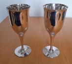 2x Cazenovia verzilverde wijnbokaal, Ophalen of Verzenden, Zilver