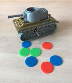 Vintage KLEINE Opwind Disc Firing Tank Yone 1970 9,5 cm, Verzamelen, Ophalen of Verzenden