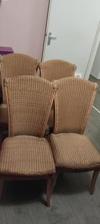Rieten stoelen, Huis en Inrichting, Stoelen, Riet of Rotan, Vier, Gebruikt, Bruin