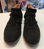 Paul Noyen zwarte enkel moccasin suede leer mt 38 nr 46597, ., Zwart, Lage of Enkellaarzen, Paul Noyen
