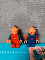 Lego figure sleutelhangers met lampje, Ophalen of Verzenden, Zo goed als nieuw, Complete set, Lego