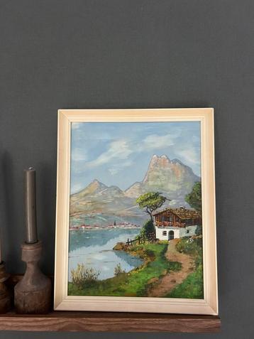OUD SCHILDERIJ/PRENT VAN DE BERGEN beschikbaar voor biedingen