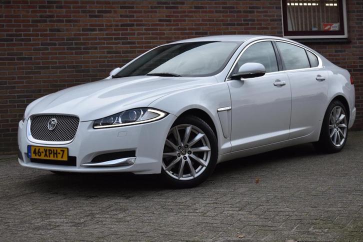 Jaguar XF 2.2D '12 Xenon Leder Clima Navi Cruise Inruil moge, Auto's, Jaguar, Bedrijf, Te koop, XF, ABS, Airbags, Airconditioning