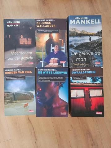 Henning Mankell - hele Wallander serie + extra boeken beschikbaar voor biedingen