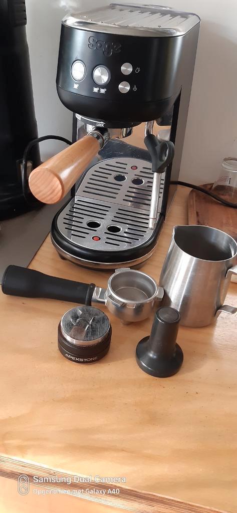 Sage Bambino espresso apparaat, Witgoed en Apparatuur, Koffiemachine-accessoires, Zo goed als nieuw, Ophalen of Verzenden