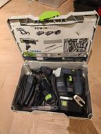 Festool DWC 18-4500 volledige set bandschroefmachine, Gebruikt, Variabele snelheid, Ophalen of Verzenden, Boor- en Schroefmachine