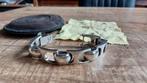 Originele, zware zilveren Buddha to Buddha armband, Ophalen, Gebruikt, Zilver, Zilver