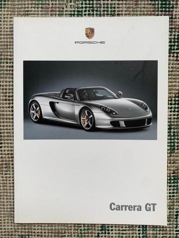 Dikke folder brochure Porsche Carrera GT 2003 in nieuwstaat! beschikbaar voor biedingen