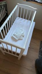 Co-sleeper Wieg Wit hout, Kinderen en Baby's, Babywiegjes en Ledikanten, Ophalen, Zo goed als nieuw, Wieg