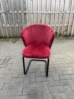 Eetkamerstoelen, Huis en Inrichting, Stoelen, Gebruikt, Ophalen of Verzenden, Stof, Vijf, Zes of meer stoelen
